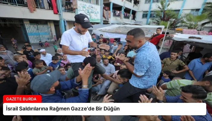 İsrail Saldırılarına Rağmen Gazze’de Bir Düğün