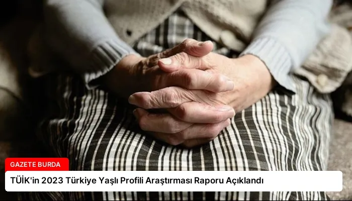 TÜİK’in 2023 Türkiye Yaşlı Profili Araştırması Raporu Açıklandı