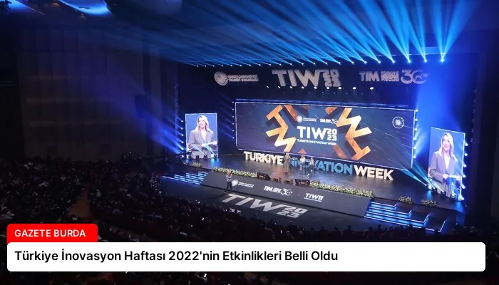 Türkiye İnovasyon Haftası 2022’nin Etkinlikleri Belli Oldu