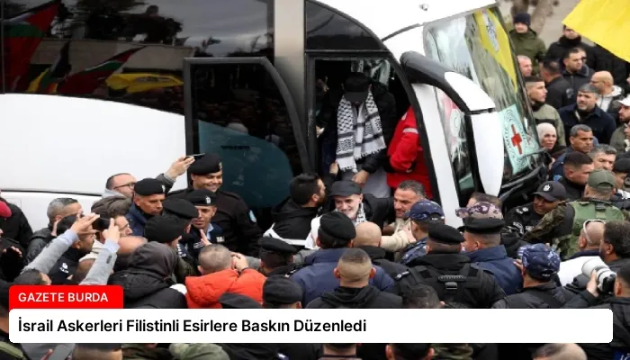 İsrail Askerleri Filistinli Esirlere Baskın Düzenledi
