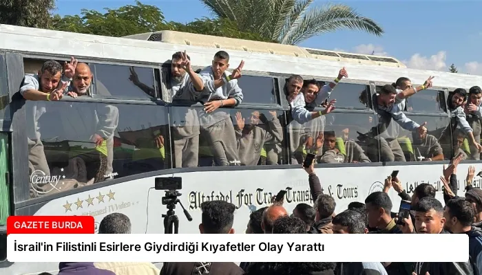 İsrail’in Filistinli Esirlere Giydirdiği Kıyafetler Olay Yarattı