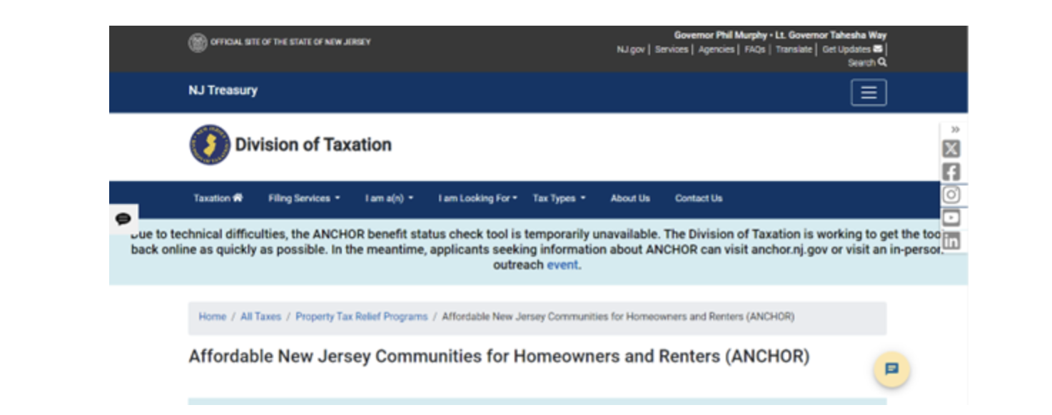 How to Complete Your NJ Anchor Benefit Application Without Delays