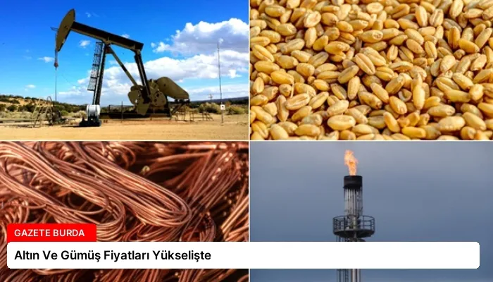 Altın Ve Gümüş Fiyatları Yükselişte