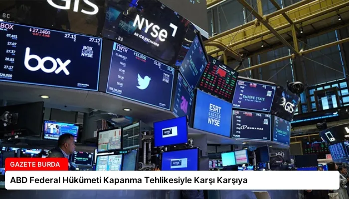 ABD Federal Hükümeti Kapanma Tehlikesiyle Karşı Karşıya