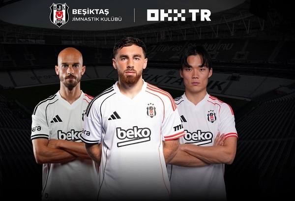 Beşiktaşlıların OKX TR’de gerçekleştirdiği her işlem, kulübe katkı sağlayacak