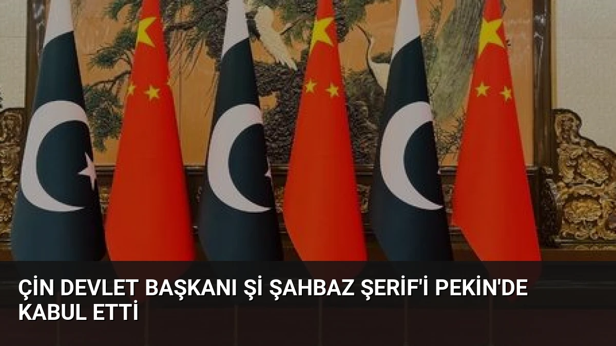 Çin Devlet Başkanı Şi Şahbaz Şerif’i Pekin’de Kabul Etti