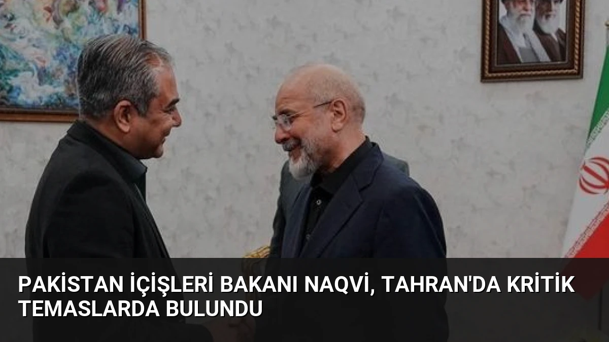 Pakistan İçişleri Bakanı Naqvi, Tahran’da Kritik Temaslarda Bulundu