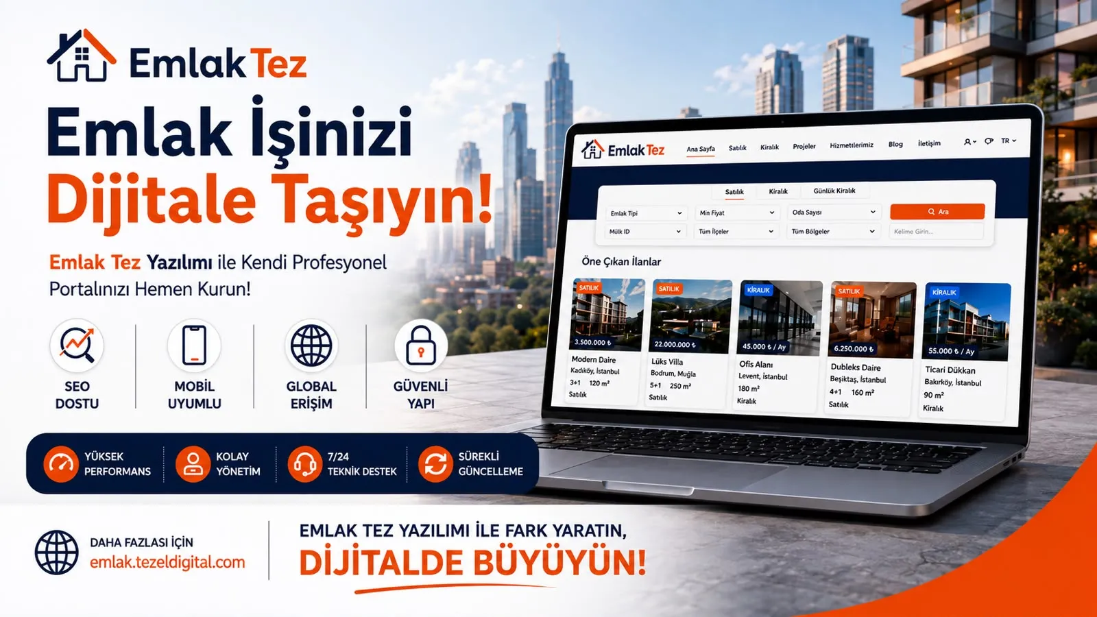 Emlak Sektöründe Dijital Dönüşüm EmlakTez ile Daha Kolay