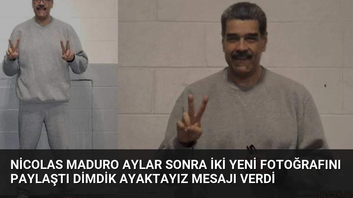 Nicolas Maduro Aylar Sonra İki Yeni Fotoğrafını Paylaştı Dimdik Ayaktayız Mesajı Verdi