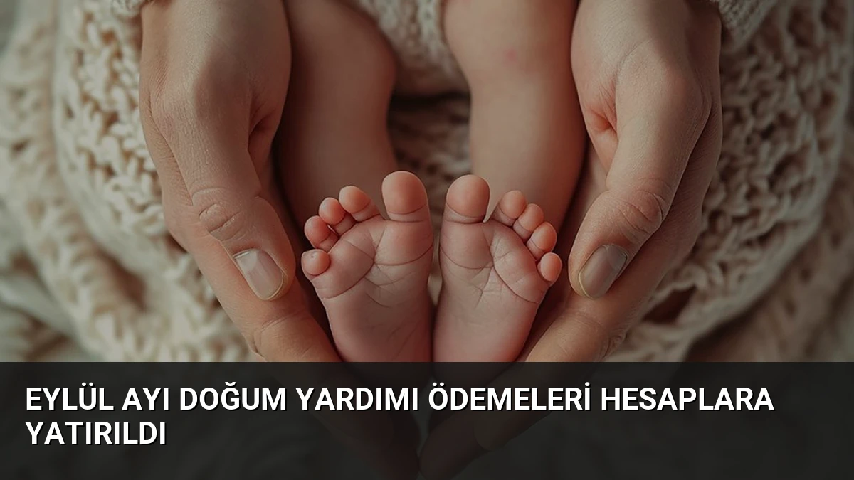 Eylül Ayı Doğum Yardımı Ödemeleri Hesaplara Yatırıldı