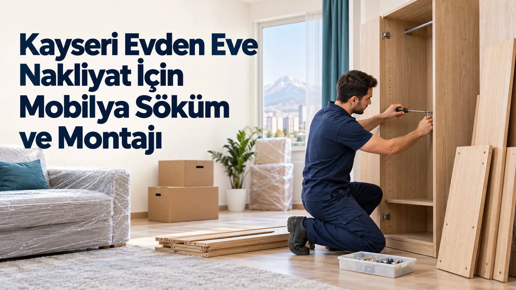 Kayseri Evden Eve Nakliyat İçin Mobilya Söküm ve Montajı